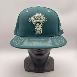New Era Cedar Rapids Kernals Hat 2019 Harry Potter Slytherin Green Fitted 7 1/2‎